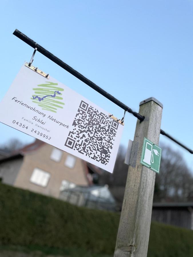 Ferienwohnung Naturpark Schlei Güby Esterno foto
